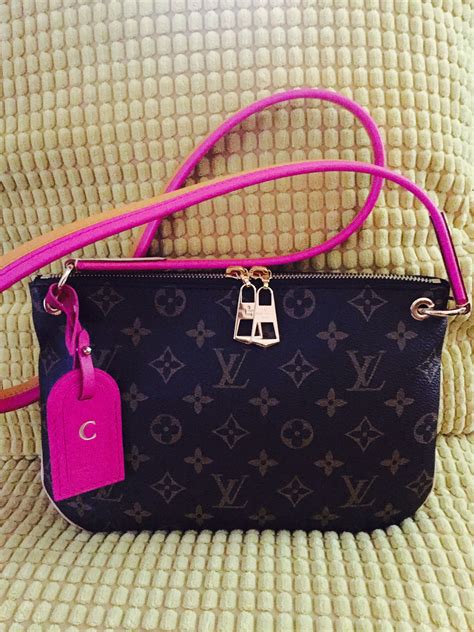 louis vuitton black and pink bag|louis vuitton pink crossbody bag.